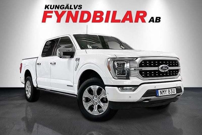 Vit Begagnad 2021 Ford F-150 Pickup | 664 900 kr - Bild 1/4