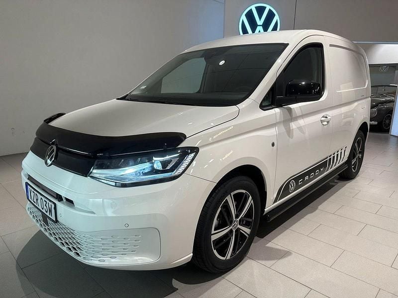 Vit Ny 2025 VW Caddy Minibuss | 374 875 kr (Bra pris) - Bild 1/4