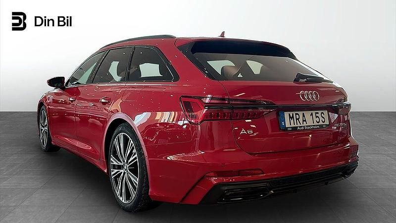 Begagnad Audi A6 S-Line 265 HK (194 kW) 2023 Röd Kombi