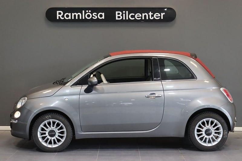 Grå Begagnad 2013 Fiat 500C Lounge Cab | 58 900 kr (Marknadspris) - Bild 1/4