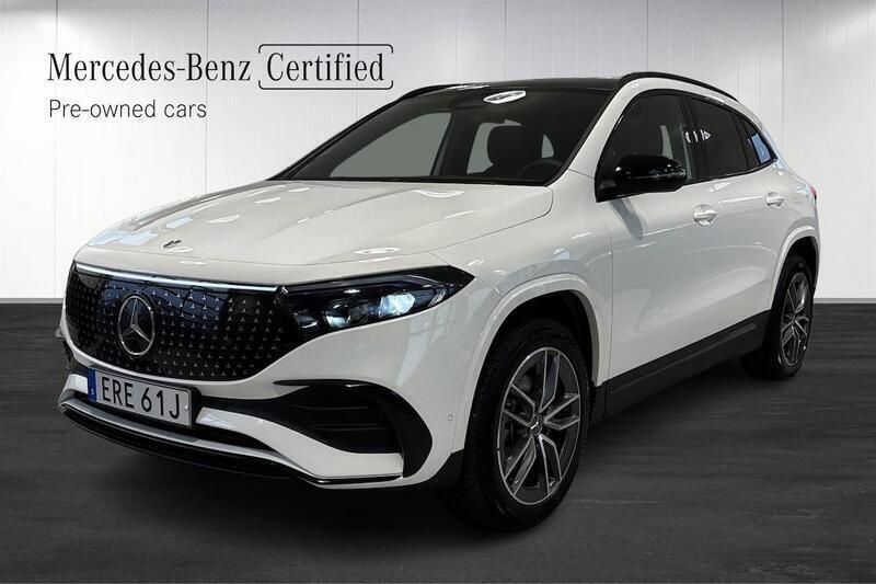 Vit Begagnad 2024 Mercedes EQA250+ AMG SUV | 549 900 kr - Bild 1/4