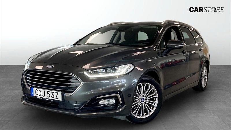Grå (grey) Begagnad 2022 Ford Mondeo Titanium Kombi | 219 900 kr (Bra pris) - Bild 1/4