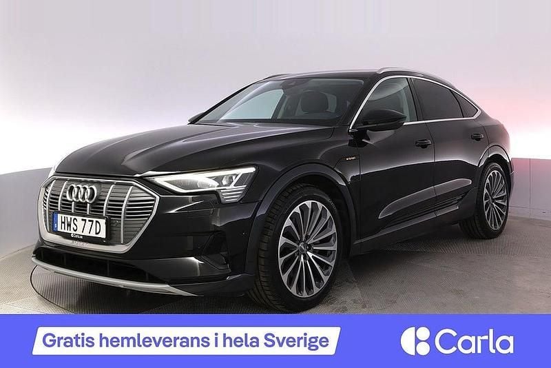 Svart Begagnad 2020 Audi e-tron Sportback Proline SUV | 328 990 kr (Lite dyr) - Bild 1/4