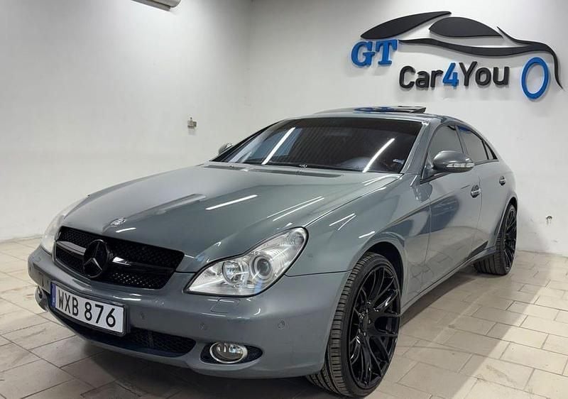 Begagnad Mercedes CLS350 272 HK (200 kW) 2005 Grå Sportkupé