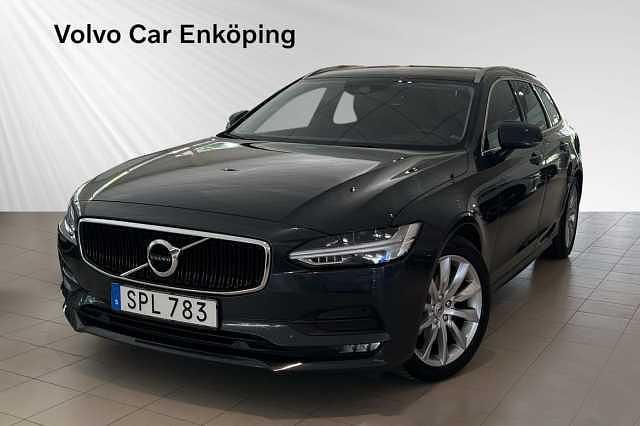 Grå Begagnad 2019 Volvo V90 Momentum Kombi | 254 900 kr (Marknadspris) - Bild 1/4