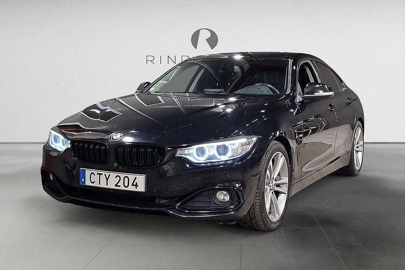 Svart Begagnad 2014 BMW 428 Gran Coupé Sport Line Sportkupé | 184 900 kr (Marknadspris) - Bild 1/3