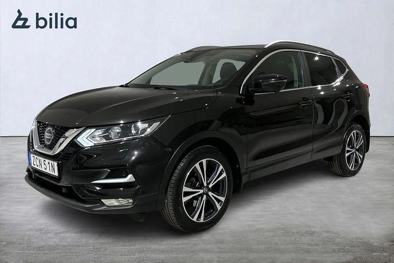 Svart Begagnad 2019 Nissan Qashqai N-Connecta SUV | 199 000 kr (Marknadspris) - Bild 1/3