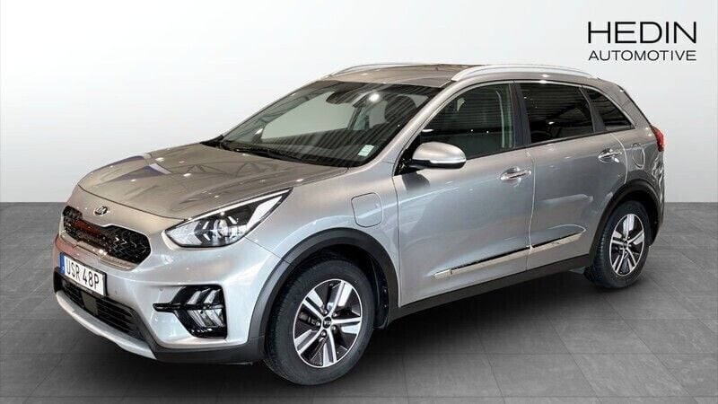 Grå Begagnad 2019 Kia Niro SUV | 239 900 kr (Dyr) - Bild 1/4