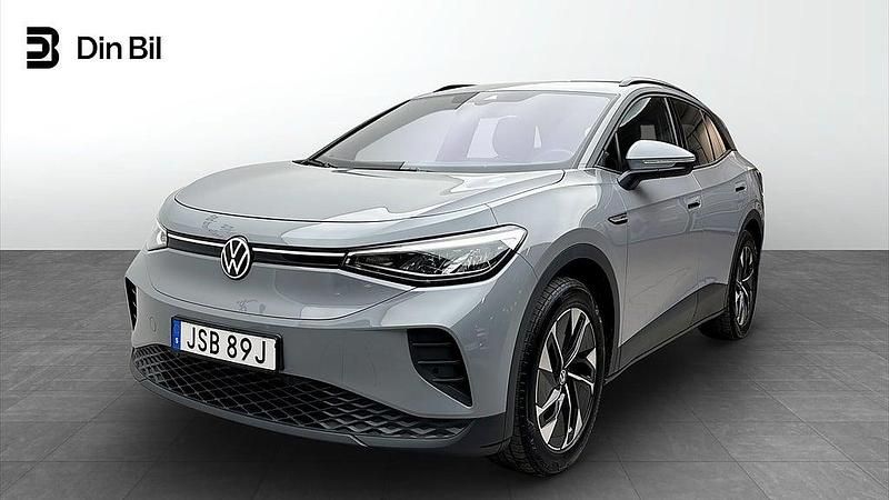 Grå Begagnad 2022 VW ID.4 Comfortline SUV | 364 900 kr (Lite dyr) - Bild 1/4