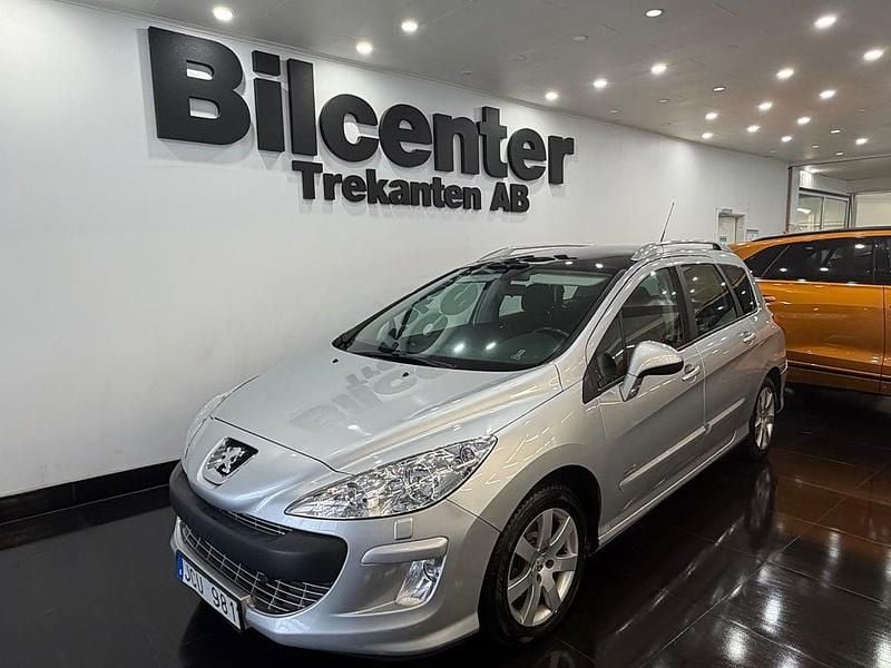 Begagnad Peugeot 308 SW 140 HK (102 kW) 2008 Ljusgrå Kombi
