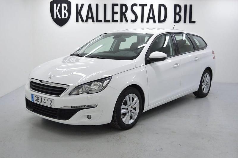 Begagnad Peugeot 308 SW Active 110 HK (80 kW) 2015 Vit Kombi