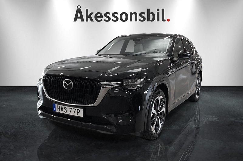 Svart Begagnad 2022 Mazda CX-60 Takumi-Line SUV | 389 000 kr (Dyr) - Bild 1/4