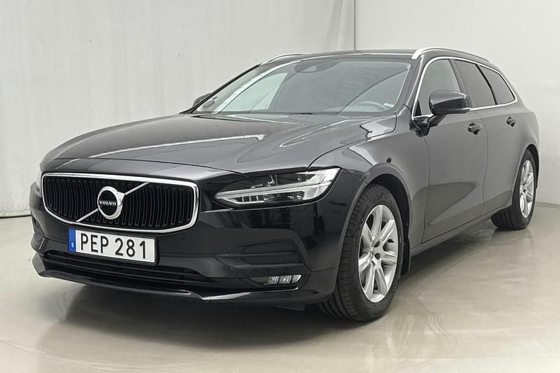 Svart Begagnad 2017 Volvo V90 Business Edition Kombi | 166 000 kr (Bra pris) - Bild 1/4
