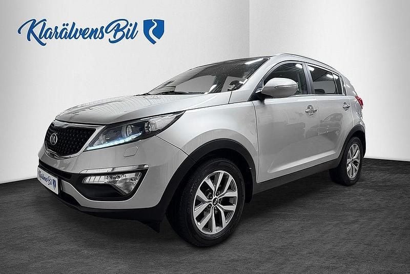 Grå Begagnad 2015 Kia Sportage SUV | 124 900 kr (Marknadspris) - Bild 1/4