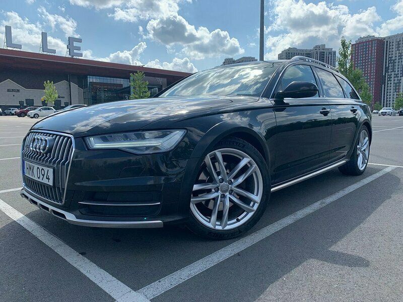 Svart Begagnad 2016 Audi A6 Allroad Sport Kombi | 219 900 kr (Dyr) - Bild 1/4