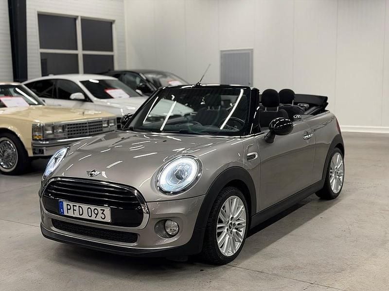 Begagnad Mini Cooper Cabriolet 136 HK (100 kW) 2017 Grå Cab