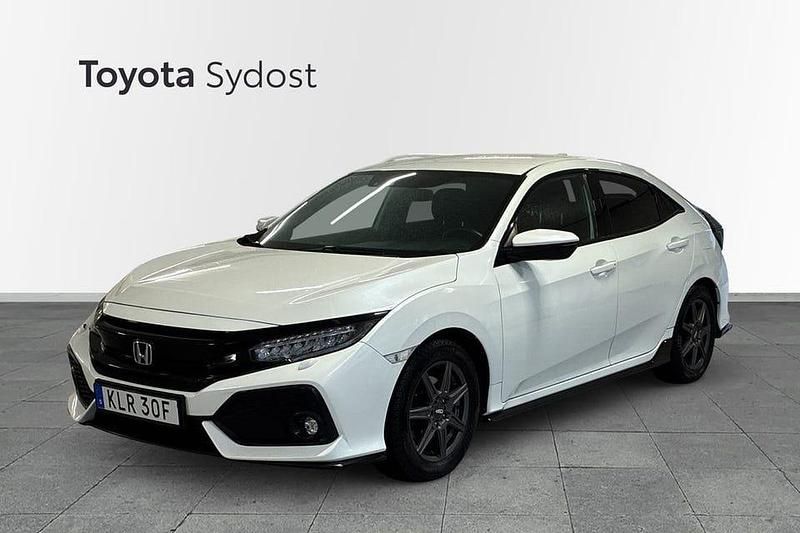 Begagnad Honda Civic Sport 184 HK (135 kW) 2019 Vit