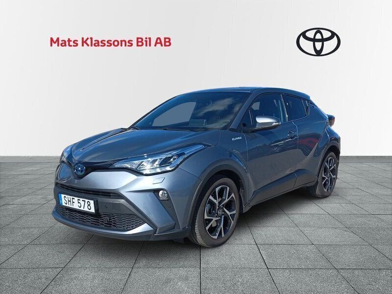 Grå Begagnad 2021 Toyota C-HR Edition SUV | 259 000 kr (Marknadspris) - Bild 1/4