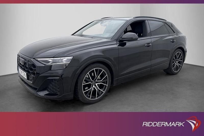 Svart Begagnad 2024 Audi Q8 S-Line SUV | 844 900 kr (Marknadspris) - Bild 1/4