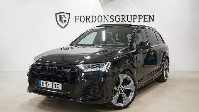 Svart Begagnad 2020 Audi SQ7 Comfort SUV | 639 800 kr (Marknadspris) - Bild 1/4