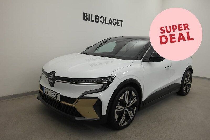 Vit Begagnad 2023 Renault Mégane Iconic Halvkombi | 398 500 kr (Lite dyr) - Bild 1/4