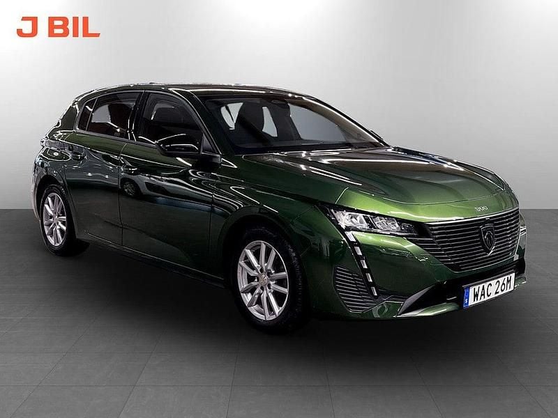 Begagnad Peugeot 308 Active 131 HK (96 kW) 2022 Grön Halvkombi