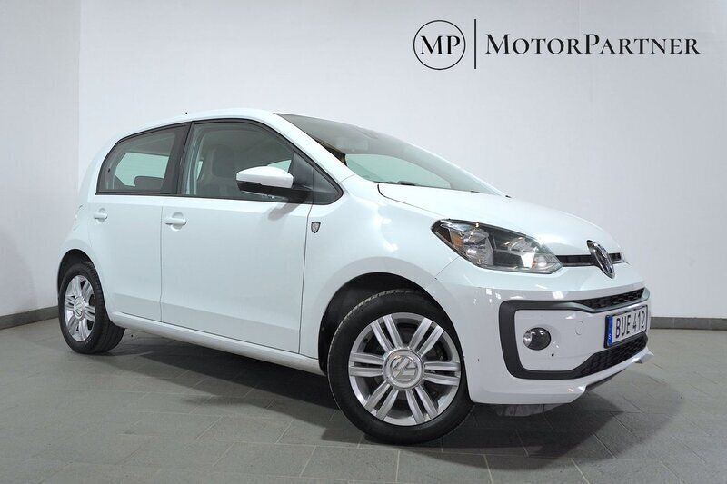 Vit Begagnad 2018 VW up! high up! Halvkombi | 69 900 kr (Marknadspris) - Bild 1/4
