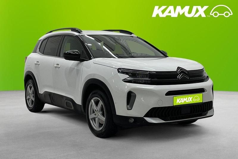 Vit Begagnad 2023 Citroën C5 Aircross PureTech SUV | 219 700 kr (Marknadspris) - Bild 1/4