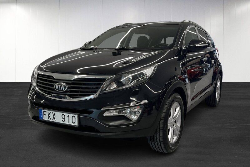 Svartmetallic Begagnad 2013 Kia Sportage Comfort SUV | 109 000 kr (Marknadspris) - Bild 1/4