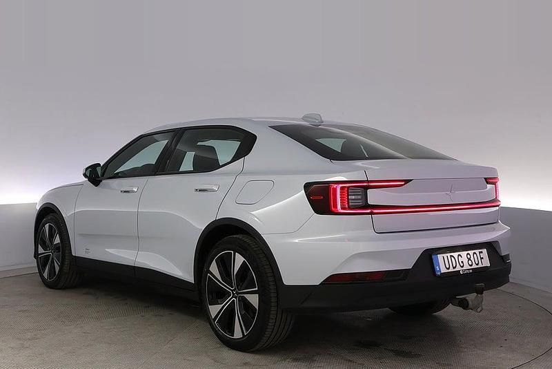 Begagnad Polestar 2 Long Range Single Motor 219 kW (299 HK) 2022 Silver Halvkombi