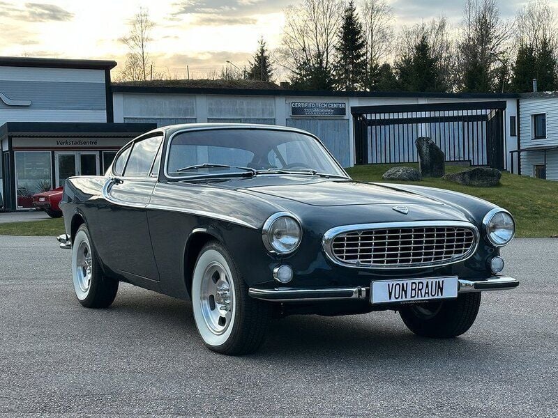 Mörkgrå Begagnad 1965 Volvo P1800 Sportkupé | 742 000 kr - Bild 1/4