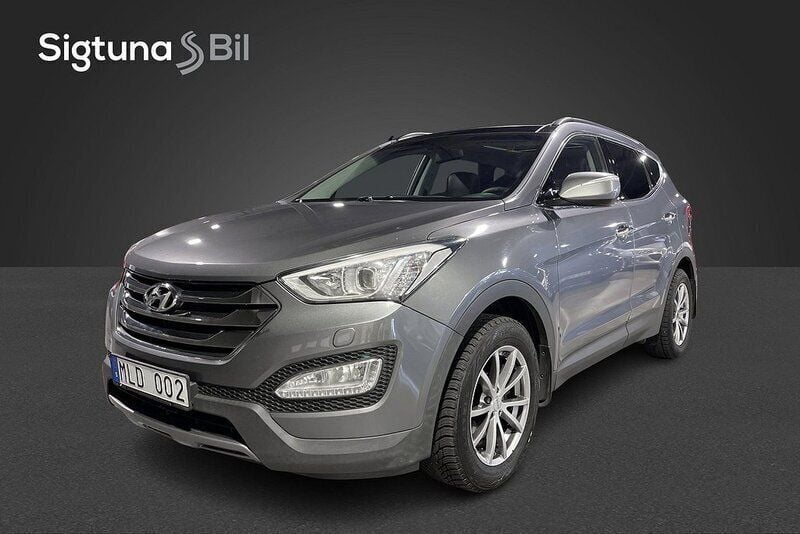 Silver Begagnad 2013 Hyundai Santa Fe Premium SUV | 139 800 kr (Marknadspris) - Bild 1/3