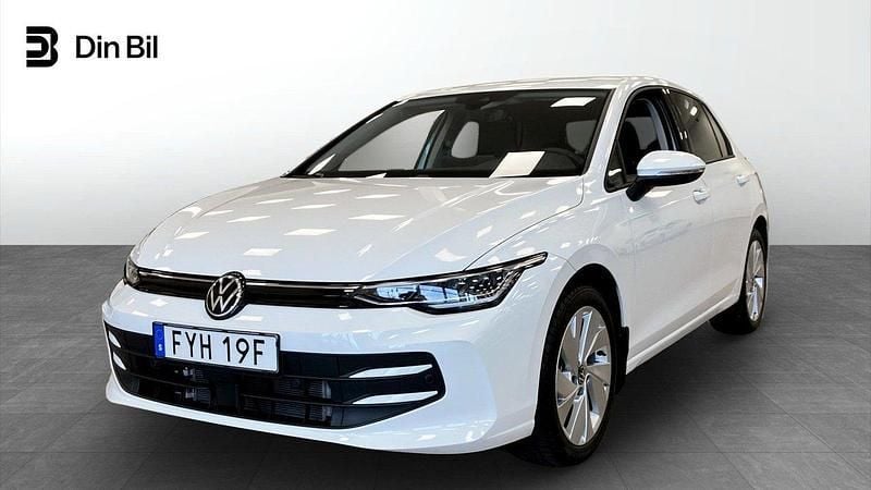 Vit Begagnad 2024 VW Golf VIII Life Kombi | 309 900 kr (Lite dyr) - Bild 1/4