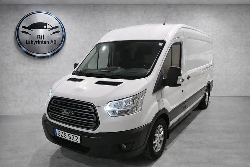 Vit Begagnad 2017 Ford Transit | 109 900 kr (Superpris) - Bild 1/4