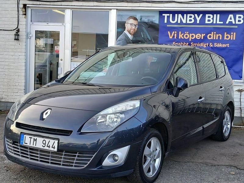 Mörkgrå Begagnad 2011 Renault Grand Scénic III Minibuss | 42 900 kr (Marknadspris) - Bild 1/4