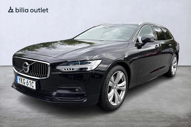 Svart Begagnad 2020 Volvo V90 Momentum Kombi | 299 900 kr (Marknadspris) - Bild 1/4