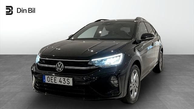 Svart Begagnad 2022 VW Taigo R-line SUV | 234 900 kr (Marknadspris) - Bild 1/4