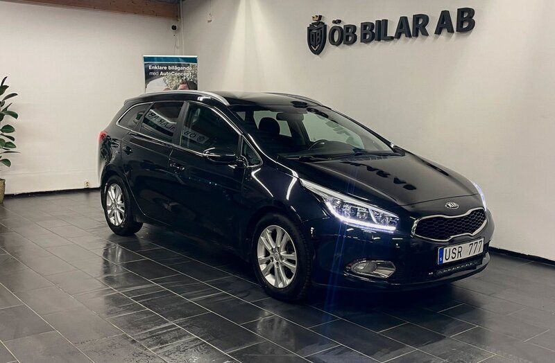 Svart Begagnad 2013 Kia Ceed Sportswagon Kombi | 79 900 kr (Lite dyr) - Bild 1/4
