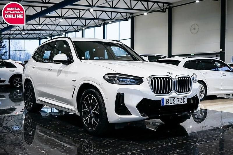 Begagnad BMW X3 M Sport 184 HK (135 kW) 2021 Vit SUV