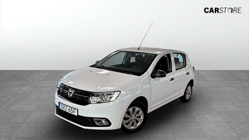 Vit Begagnad 2019 Dacia Sandero Halvkombi | 89 900 kr (Bra pris) - Bild 1/4