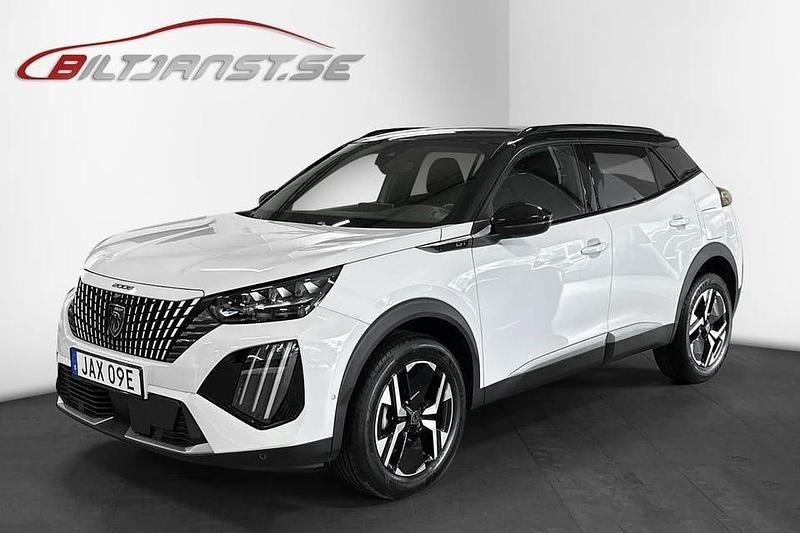 Vit Begagnad 2024 Peugeot 2008 GTi SUV | 259 900 kr (Marknadspris) - Bild 1/4