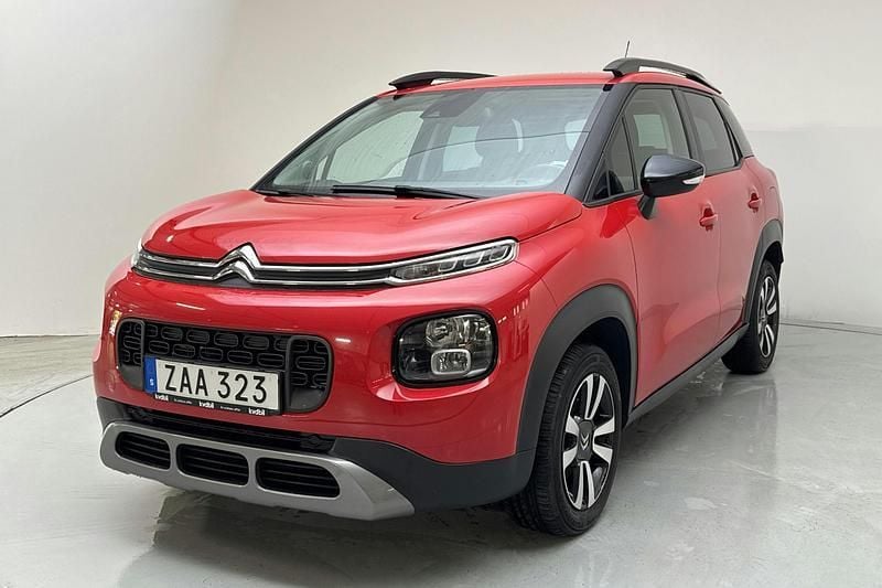 Röd Begagnad 2018 Citroën C3 Feel Halvkombi | 95 000 kr - Bild 1/4