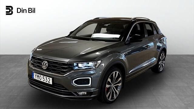 Grå Begagnad 2018 VW T-Roc R-line SUV | 244 800 kr (Bra pris) - Bild 1/4