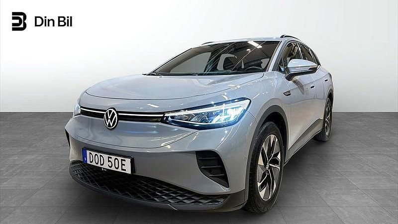 Grå (moonstone grey) Begagnad 2022 VW ID.4 Comfortline SUV | 384 900 kr (Dyr) - Bild 1/4