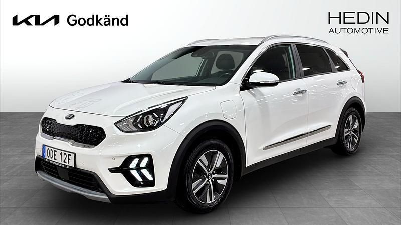 Vit (white) Begagnad 2020 Kia Niro Advance SUV | 209 900 kr (Marknadspris) - Bild 1/4