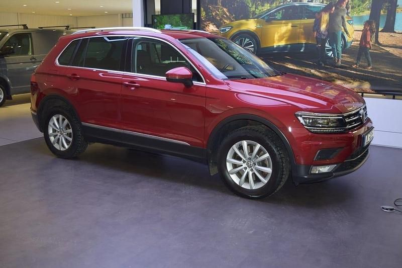 Begagnad VW Tiguan GT 190 HK (139 kW) 2017 Mörkröd SUV