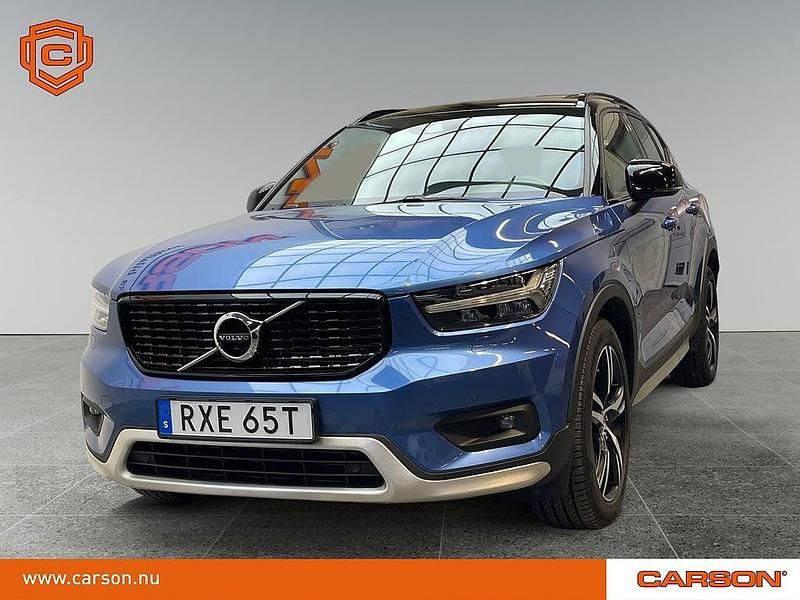 Blå Begagnad 2020 Volvo XC40 R-Design SUV | 359 900 kr (Marknadspris) - Bild 1/4