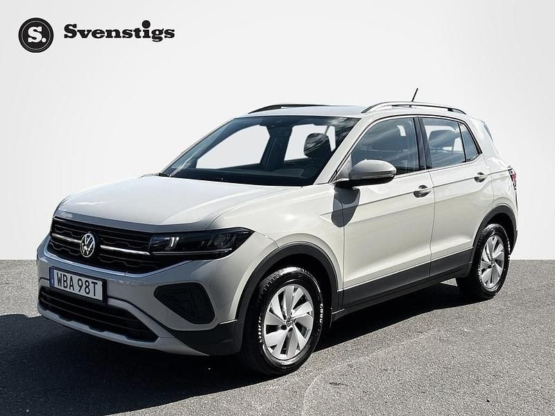 Grå Begagnad 2024 VW T-Cross SUV | 184 900 kr (Superpris) - Bild 1/4