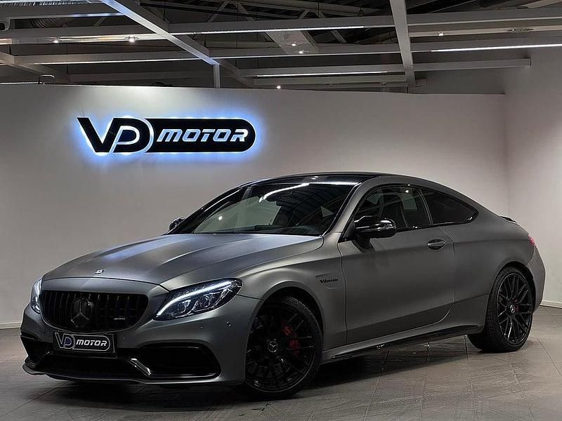 Begagnad Mercedes C63S AMG SE 510 HK (375 kW) 2015 Grå Sportkupé