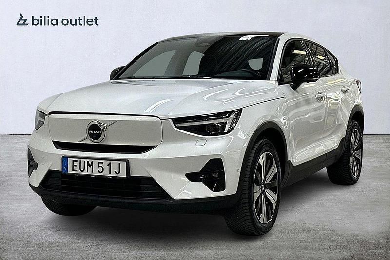 Vit Begagnad 2022 Volvo EC40 Ultimate SUV | 409 900 kr (Marknadspris) - Bild 1/4